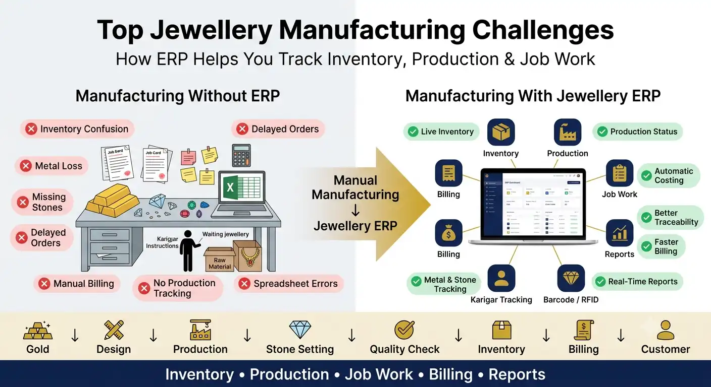 Top Jewellery Manufacturing Challenges